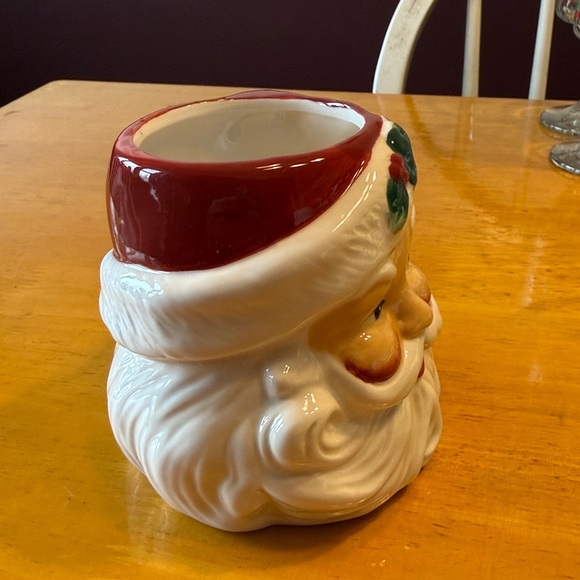 Stoneware Santa mug from Cracker Barrel. New with tag - Picture 2 of 8